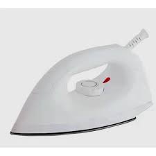 RM305 Ramtons Dry Iron Box – 1000W Non-Stick Soleplate, Thermal Fuse, Indicator Lamp, Adjustable Cord – Lightweight and Efficient for Everyday Ironing