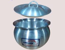 Signature Aluminium Handi Cooking Pot with Lid – 30cm (Approx. 7 Litres) – Wide-Bottom Traditional Pot for Stews, Curries & One-Pot Meals