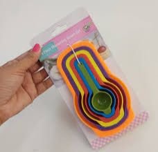 Plastic Measuring Cups – Set of Lightweight, Durable Kitchen Tools for Precise Measurement – Ideal for Baking & Cooking