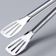Stainless Steel Food Tong – Durable, Easy-Grip Kitchen Tongs for Cooking, Serving & Grilling – Rust-Resistant, Heatproof, and Easy to Clean