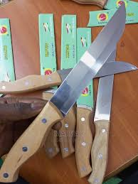 MARVEL Wood Handle Stainless Steel Messer Kitchen Knife 317368, 6" – Durable and Stylish Chef's Knife with Wooden Handle – Ideal for Precision Cutting and Everyday Use