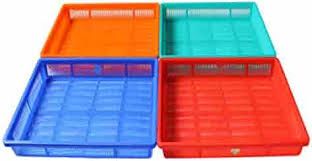 Kenpoly Plastic Cutlery Tray – Durable, Multi-Compartment Organizer for Kitchen Drawers, Keeps Spoons, Forks & Knives Neatly Arranged, Easy to Clean