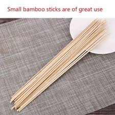 Bamboo Skewers – Natural Wooden Sticks for Grilling, BBQ, Fruit, or Crafts – Smooth Finish, Easy to Use – Available in 15cm, 20cm, 25cm, and 30cm – Pack of 50