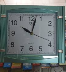 JBN Quartz Wall Clock WS5339 30cm – Silent Non-Ticking Sweep Second Hand, Modern Minimalist Frame, Large Easy-to-Read Numerals, Battery Operated, Easy Mounting, Durable ABS Construction & UV Resistant