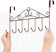 Over the Door Hook/Hanger – Convenient and Space-Saving Storage Solution for Home, Office & Bathroom, Holds Coats, Towels, Bags & More