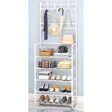 All-In-1 Shoe Rack/Coat Rack/Cap Scarf Bag Clothes Hanger – Durable Multi-Layer Organizer for Shoes, Coats, Bags, Caps, and Scarves, Waterproof & Rust-Proof