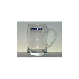 Luminarc 6PCS Premium Clear Glass Beer Mugs – 500ml Sturdy Crystal-Clear Mugs for Beer, Soda, Cocktails, and More, Perfect for Homes, Parties, and Bars