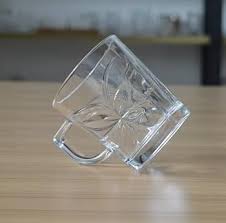 6 Pieces Irish Coffee Glasses – Clear Glass Cups with Handles, High-Base Latte and Footed Coffee Mugs for Hot and Cold Beverages