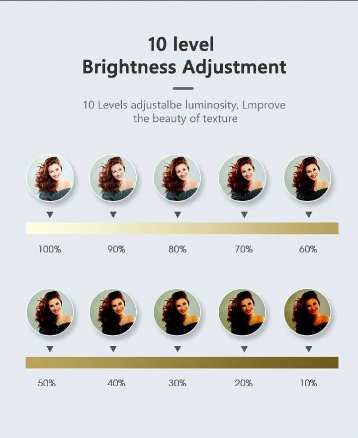 14 Inch RL-14 Ring Light Lamp 3-Color LED Photographic Studio Ring Light with 3 Adjustable Phone Holders and Remote Control for Professional Selfies, Vlogs, and Streaming