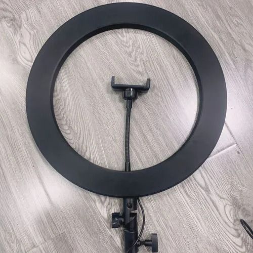 Round 10" & 14" Selfie Ring Fill Light with Adjustable Stand for Live Streaming, Makeup, Vlogging, and Video Recording, Dimmable Circle Lamp with Tripod for Bright, Even Lighting
