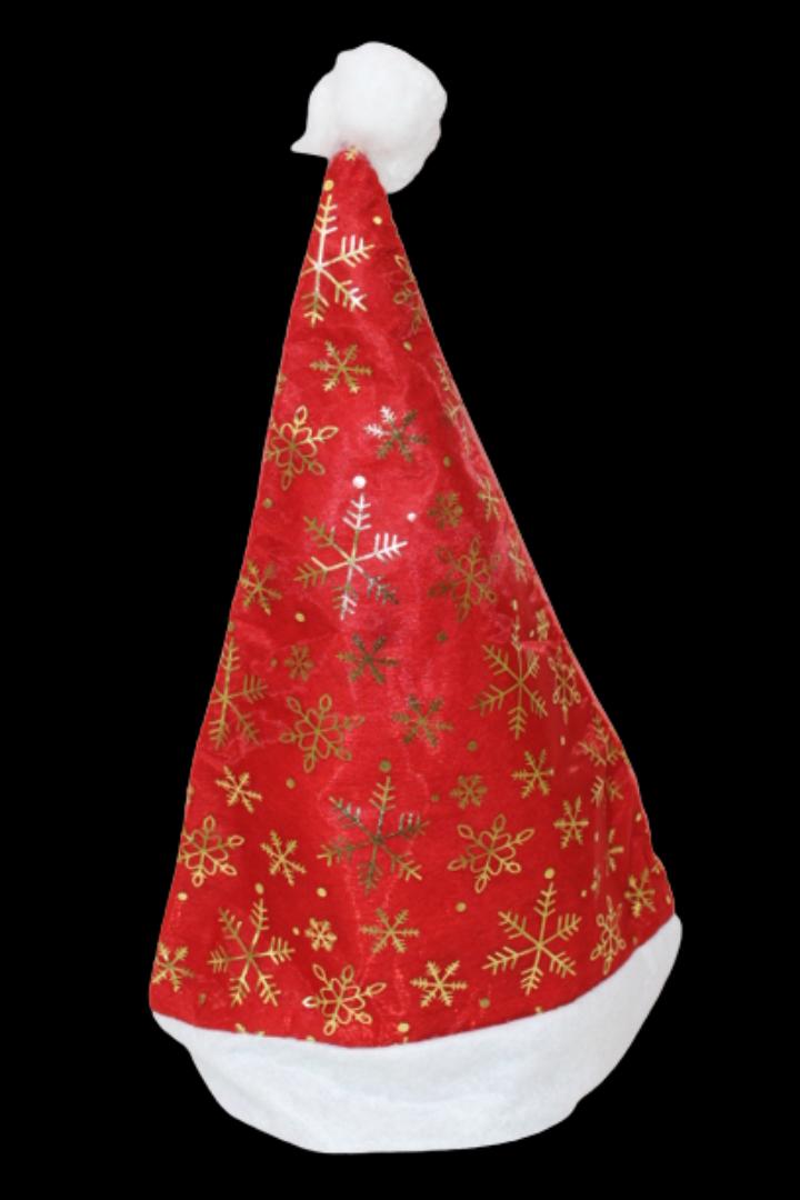 2pcs Plush Christmas Santa Hat Santa Hat Christmas Cap Plush Santa Christmas Hat For Holiday Santa Hats Adult