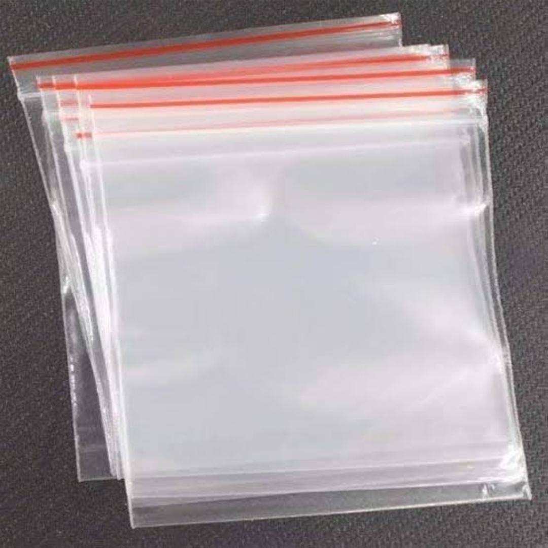 100 pcs Zip Bags I Ziplock Bags with Zip 1kg Robust Pack of 100 I Plastic Bags I Reusable Ziplock Bags I Poly Bags for Organising Zip Bags Packing Films