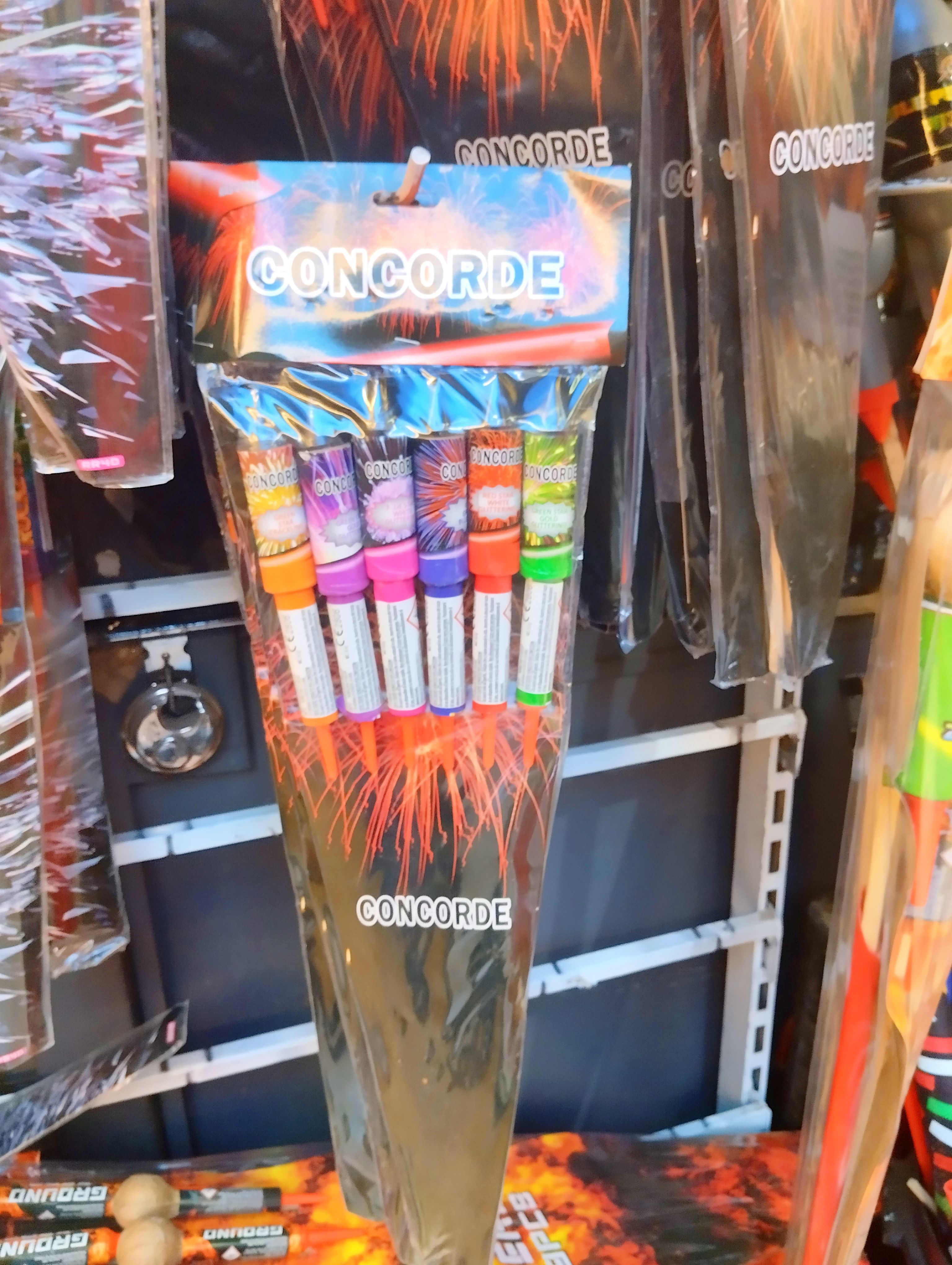 CONCORDE ROCKET FIREWORKS NP404 - PER PIECE