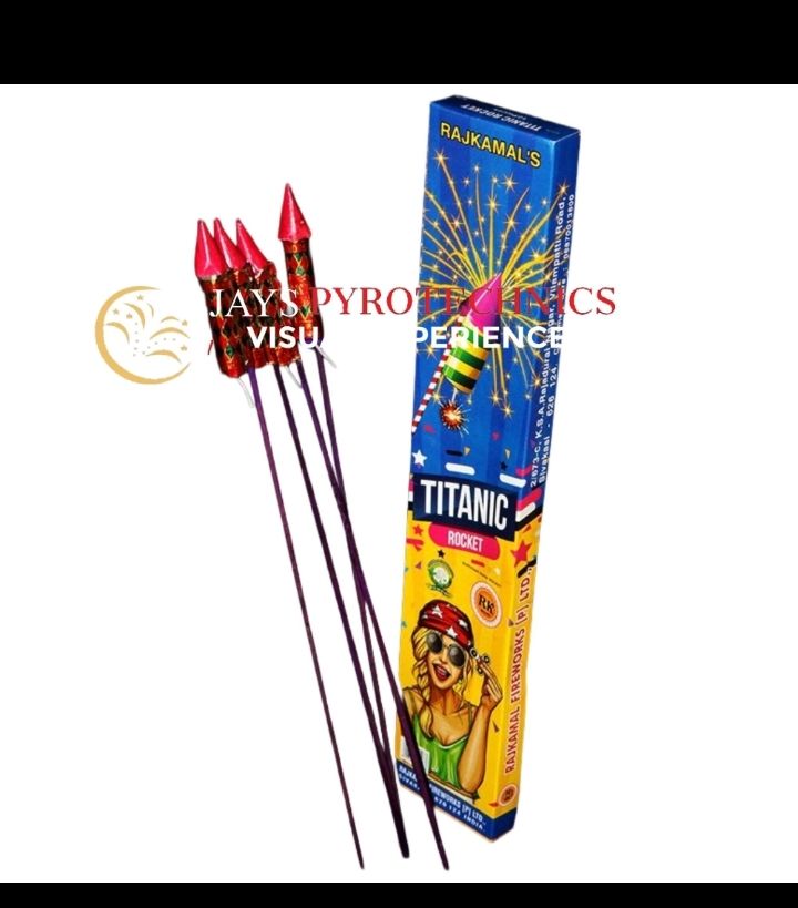Aerial Rocket Fireworks Double Burst Fireworks 2 Sound Rocket Fireworks