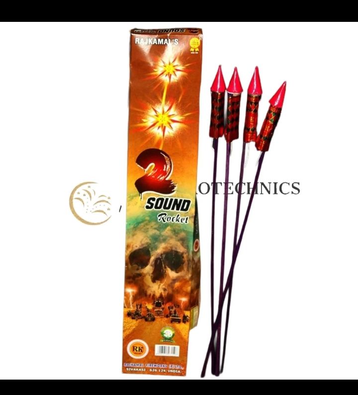 Aerial Rocket Fireworks Double Burst Fireworks 2 Sound Rocket Fireworks