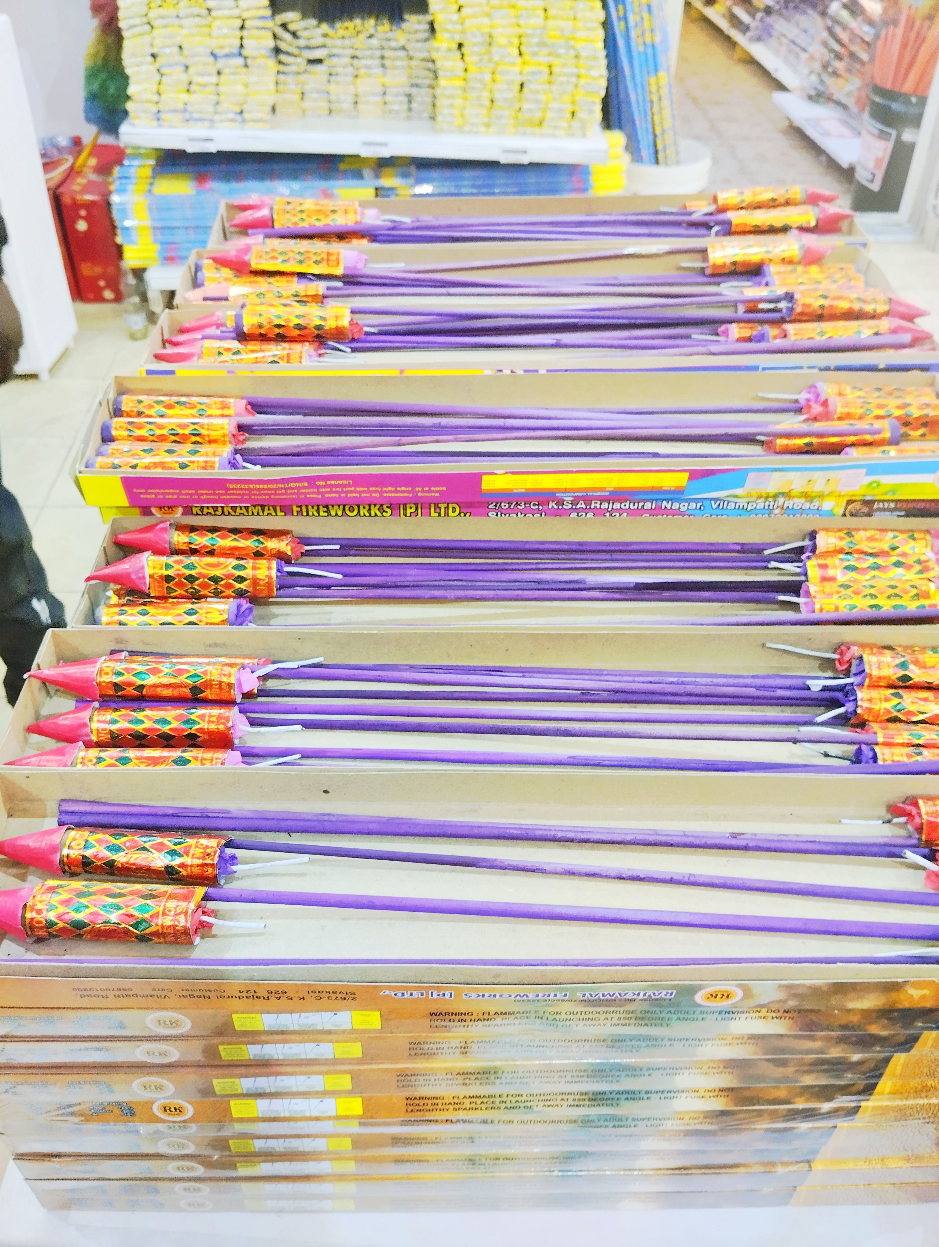 Aerial Rocket Fireworks Double Burst Fireworks 2 Sound Rocket Fireworks