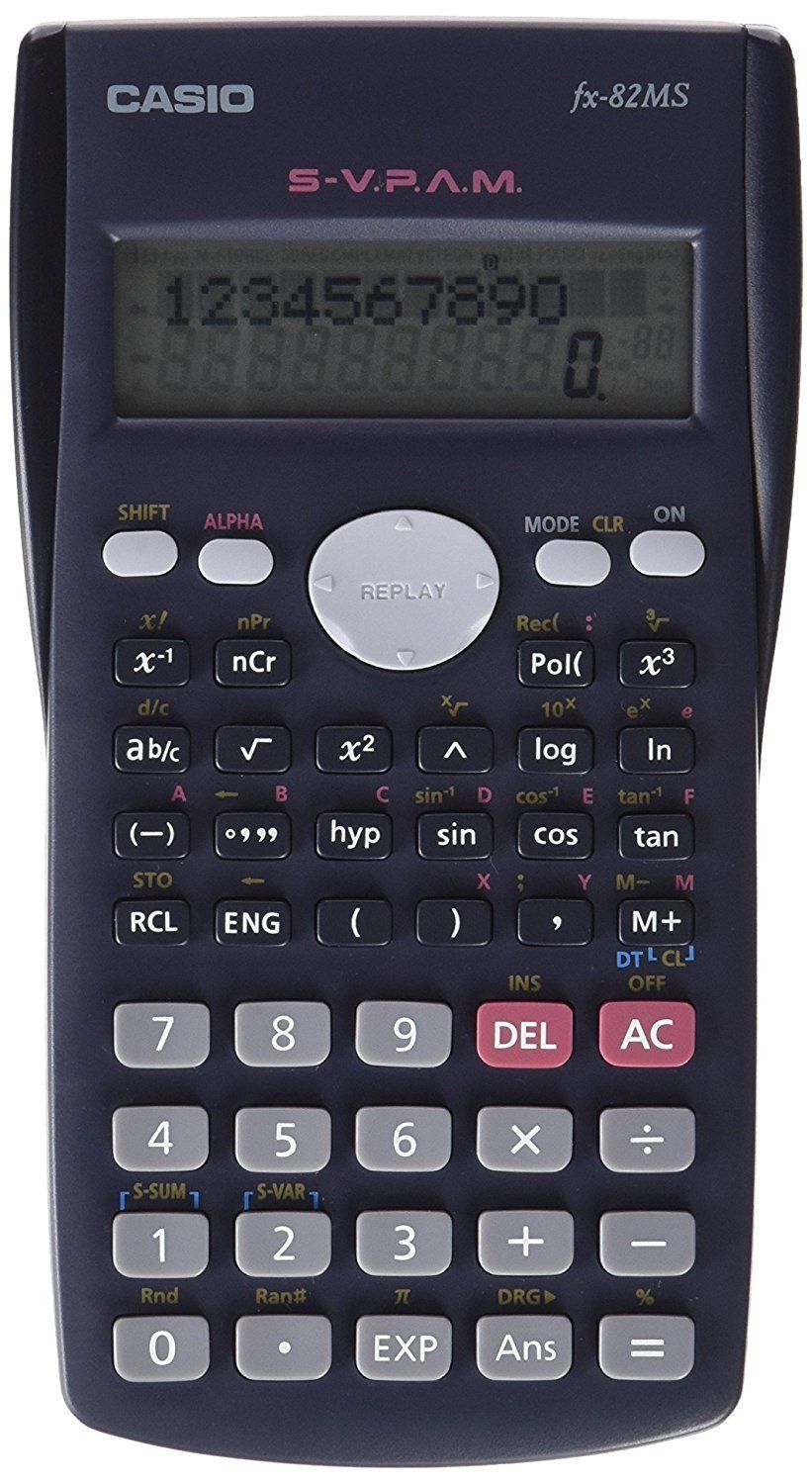 Casio FX82MS Calculator - scientific calculator for back to school