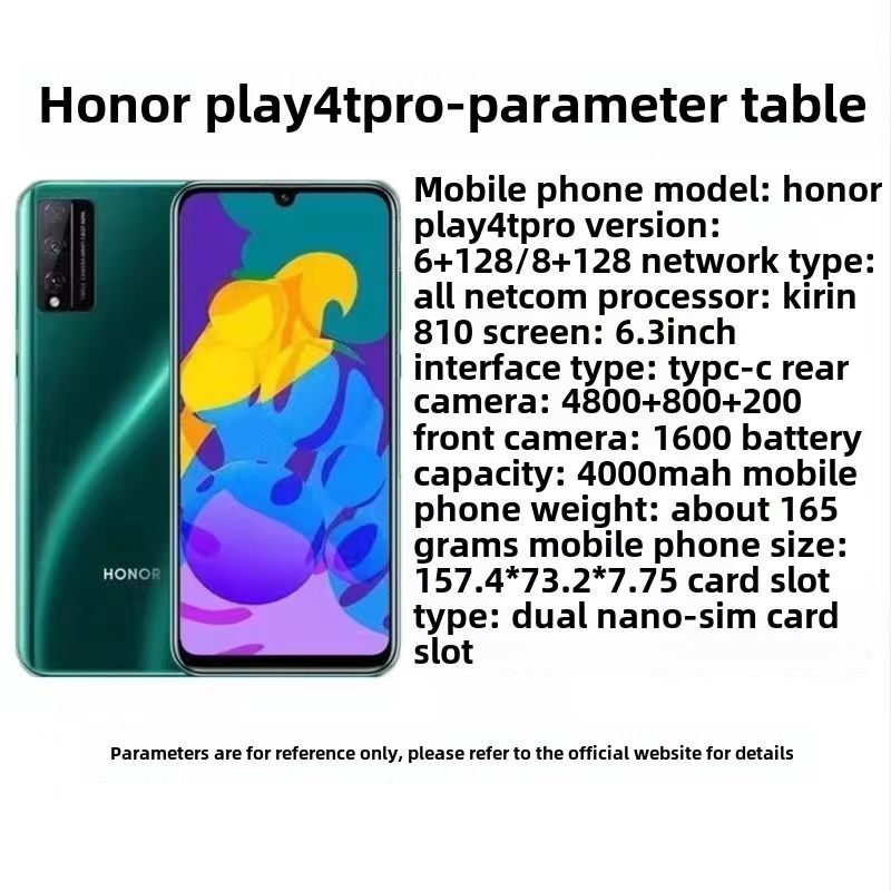 Honor/Honor Honor Play4T Pro Kirin 810 chip 48 million high triple camera camera phone