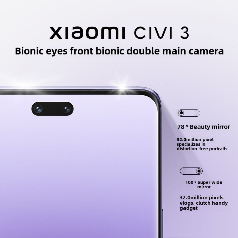 Xiaomi Civi 3 new mobile phone Xiaomi Civi3 official flagship shop official website genuine new photo intelligent Civi series