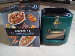 🍡 Fry, Bake, and grill 🥏15 Ltrs Extra Large Capacity Air Fryer oven – Healthy Multicooker, bake, grill, roast, fry😎TASTE THE FEELING😎.360° high-speed hot air circulation. 
Safe and non-toxic
Good