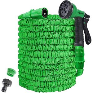 🌿 Say Goodbye to Tangled Hoses! 🌿  60M _ 200M Expandable 3 Times Magic Expandable Garden Hose Flexible Stretch Water Pipe With Water Spray Nozzle Good For Plants, Cars Cleaning, Pets Shower Lawn Car