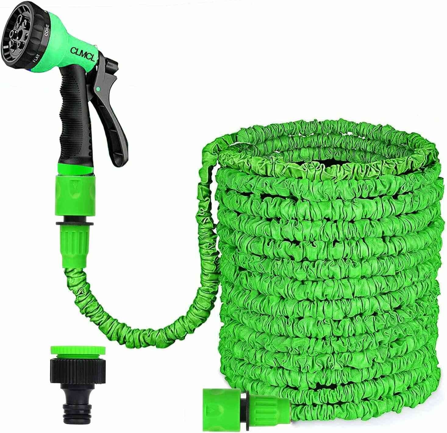 🌿 Say Goodbye to Tangled Hoses! 🌿  60M _ 200M Expandable 3 Times Magic Expandable Garden Hose Flexible Stretch Water Pipe With Water Spray Nozzle Good For Plants, Cars Cleaning, Pets Shower Lawn Car