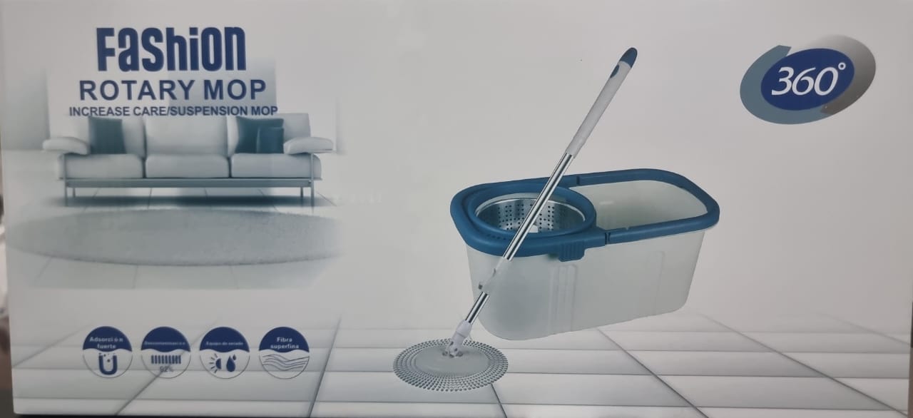 🌱Now DISCOUNTED 🌱✅️SHOP NOW✅️Fashion rotary mop 17L bucket, 112cm mop, 2 rags.360 rotating washable mop
No spills, no shock and no damage to floors
Microfiber mop head works great wet or dry
Keeps y