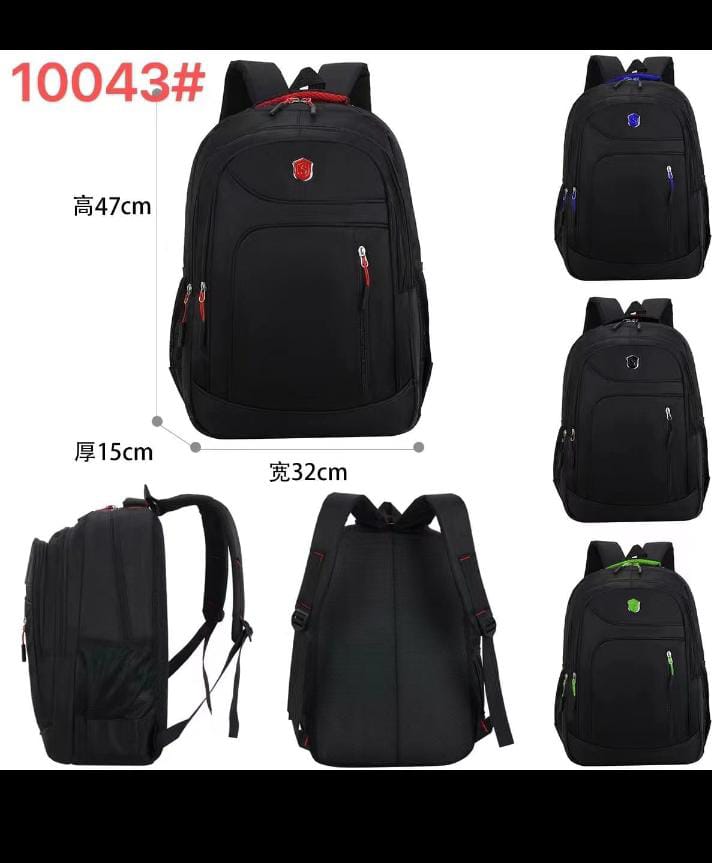 🕳Offer🕳🎒 Model 10043# Badge Backpack –▪️ Tough. ▪️Trendy. ▪️Reliable. crafted for school, work, or travel with durability and style in every stitch.available in Red ❤️, Blue 💙, Black ⚫, Green 💚