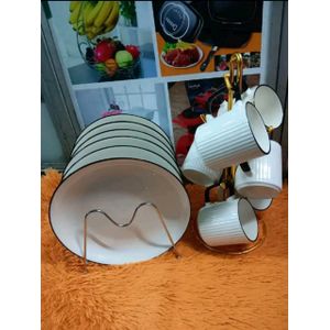 2026 HOT SALE |! HIGH QUALITY! Ceramic 12-piece japanese Dinner Set, 6 PCs mugs 6 PCs dinner plates. Buy this very beautiful and luxurious dinner set and you will enjoy your meal.