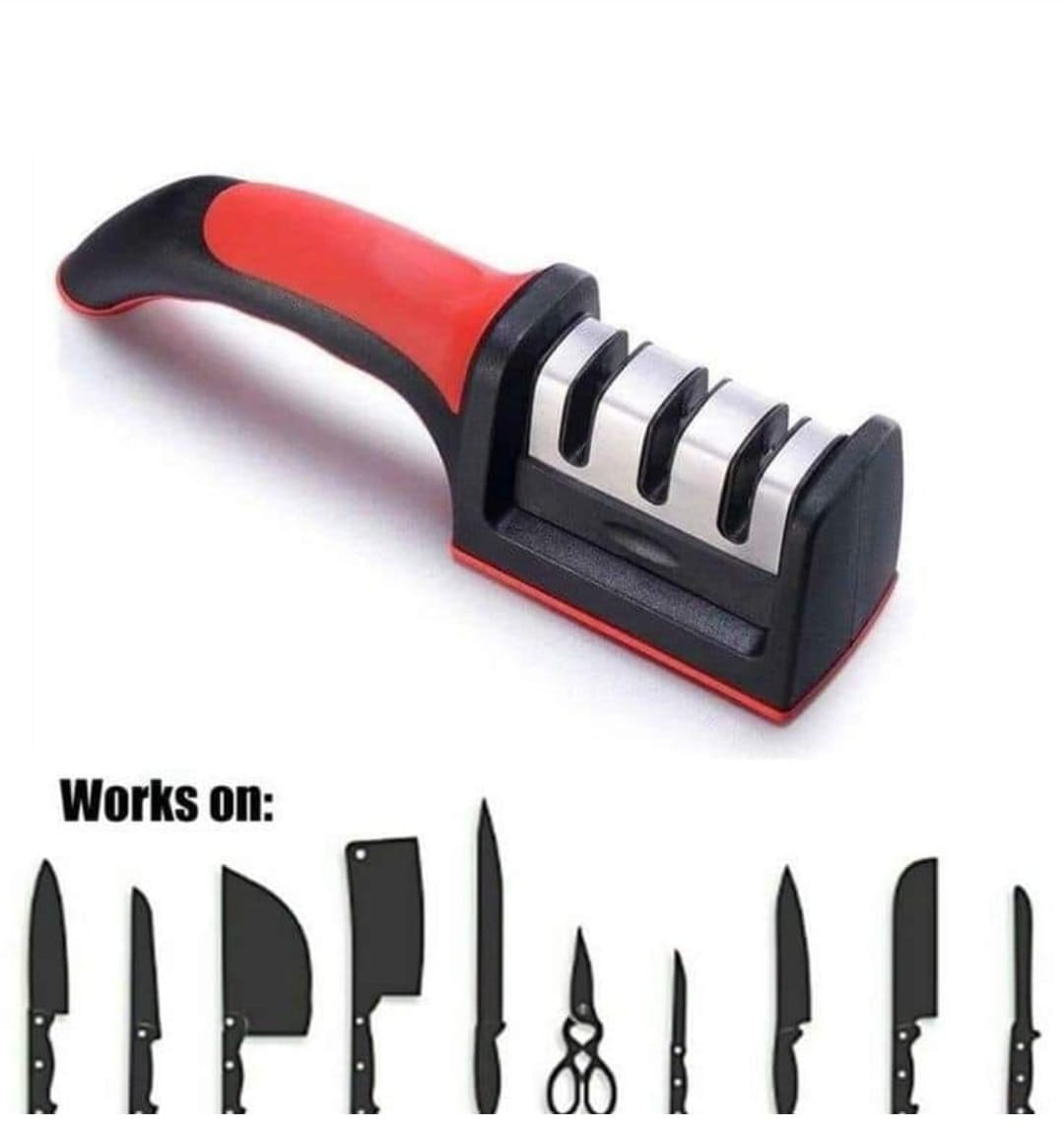 Knife Sharpener 3slot big