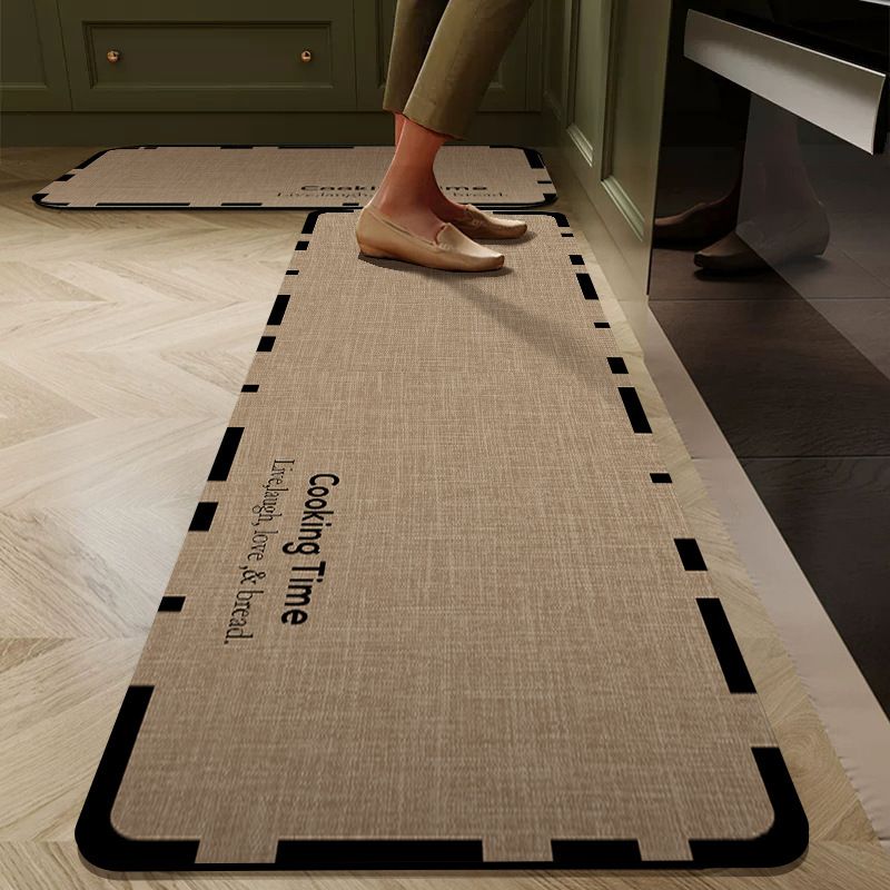 Rubber Bottom Anti-Slip Kitchen Mats
◇ Set: 2pcs
◇ Sizes:
* 40 × 60 cm
* 40 × 120 cm
◇ Bottom: Rubber (A