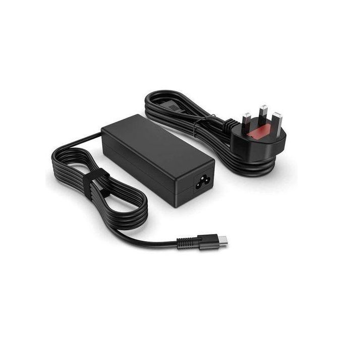 Lenovo Laptop Charger-65w USB Type-C AC Adapter With Power Cable Complete