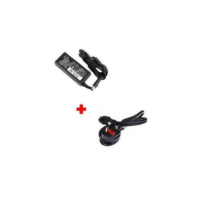 DELL Original Big Pin Laptop Charger – 19.5V 4.62A Power Adapter with Cable