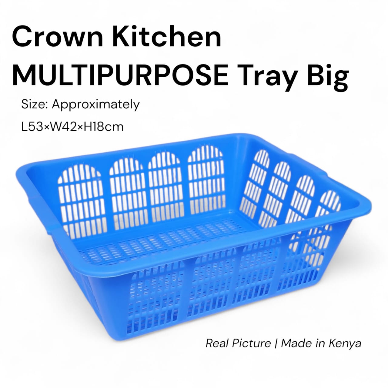Adix Multipurpose Kitchen Tray (Big) *
Organize and serve with ease using this big multipurpose kitchen tray from Adix. Perfect for carrying snacks, drinks, or kitchen essentials around your home.

✅