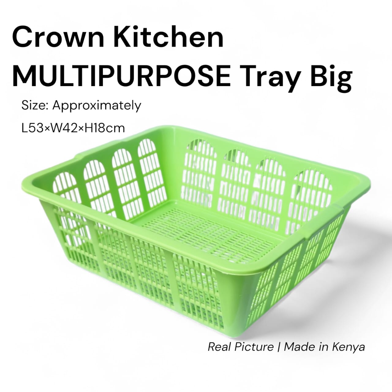 Adix Multipurpose Kitchen Tray (Big) *
Organize and serve with ease using this big multipurpose kitchen tray from Adix. Perfect for carrying snacks, drinks, or kitchen essentials around your home.

✅