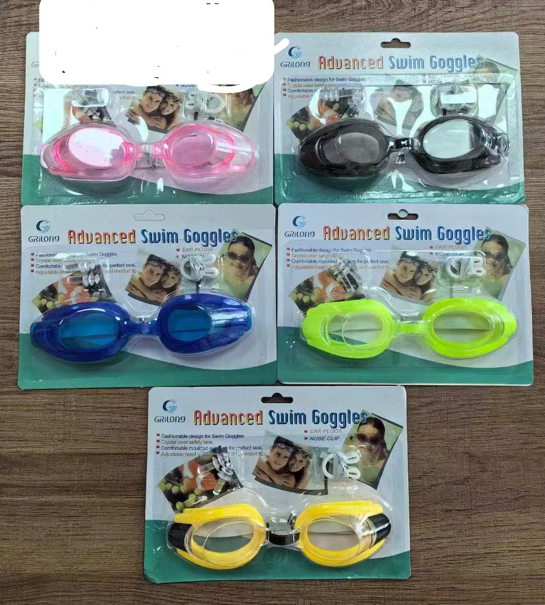 Advanced Swim Goggles. These are protective eyewear designed for swimming to provide clear underwater visibility and protect the eyes from water and chemicals like chlorine. 
Key features and details