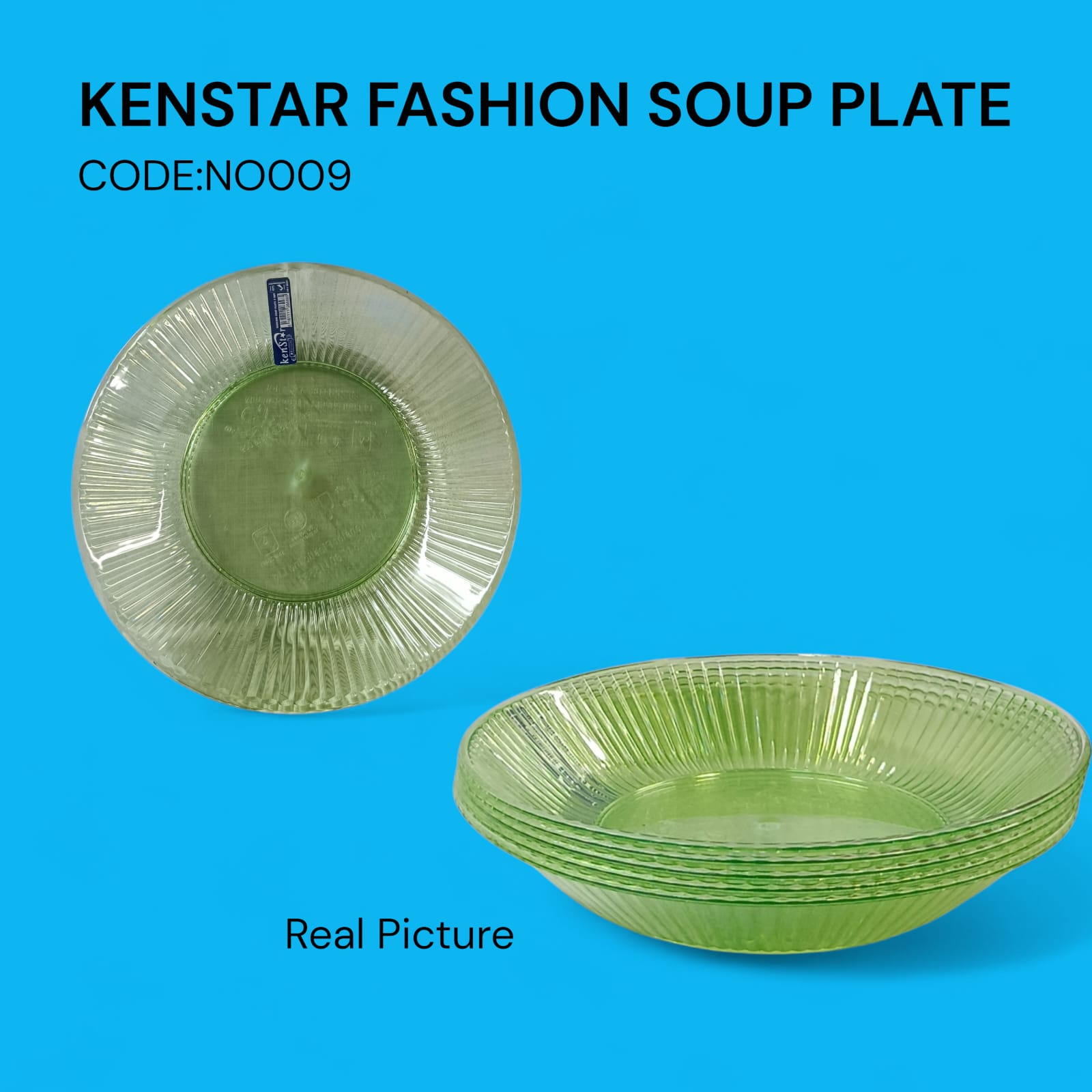 Kenstar Fashion Soup Plate 6pcs Set
✅Stylish and durable design for everyday use

✅Perfect for serving soups, stews, and desserts

✅Made from high-quality, food-safe material

✅Elegant addition to you