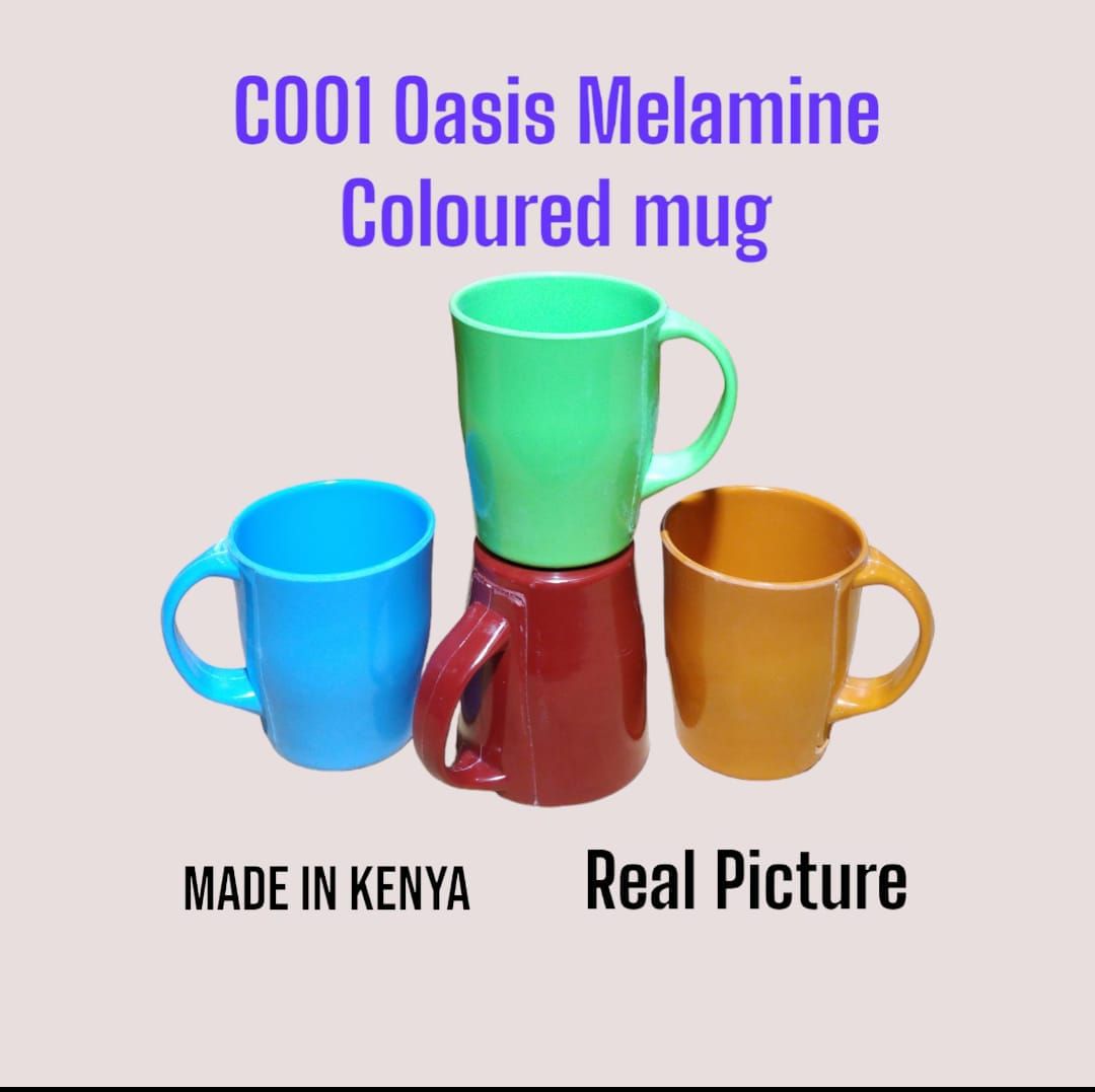 oasis melamine mug Deco 450ml.Enjoy your favorite hot or cold drinks with this durable Melamine Mug ☕

✔️ Made from premium melamine material – strong, lightweight, and long-lasting.
✔️ Break-resistan