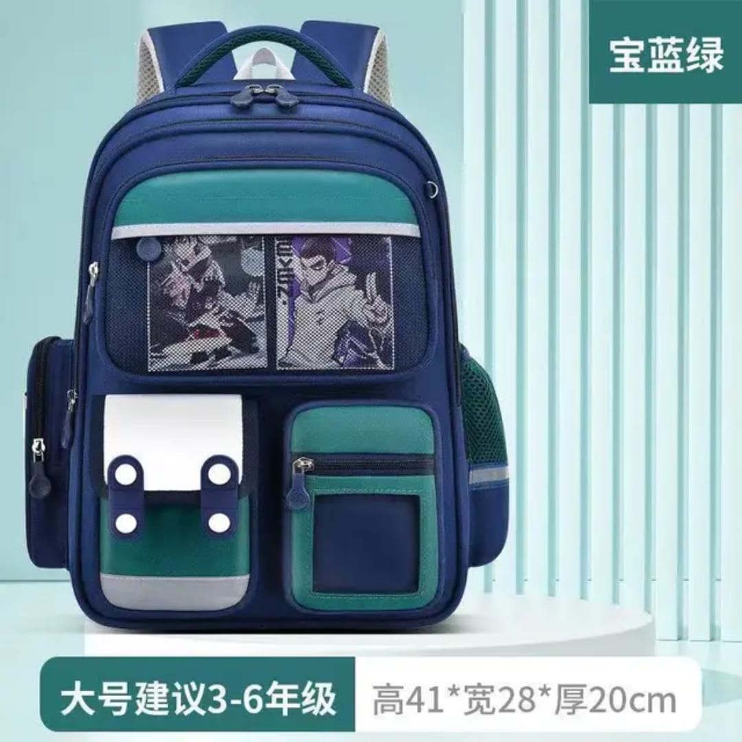 Heavy Capacity School Bag ‼️
Built for strength, comfort, and everyday school demands, this heavy-capacity school backpack is ideal for pupils who carry multiple books daily. Made from premium Oxford