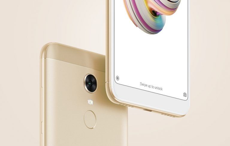REFURBISHED XIAOMI REDMI 5PLUS 64GB GOLD/BLACK DISPLAY 6.0 INCHES REAR CAMERA 12MP BATTERY CAPACITY 4000MAH WITH  WARRANTY