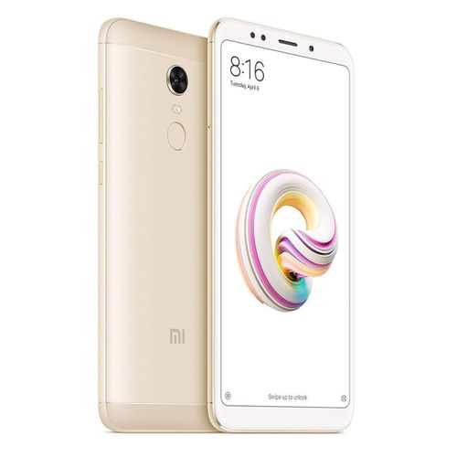 REFURBISHED XIAOMI REDMI 5PLUS 64GB GOLD/BLACK DISPLAY 6.0 INCHES REAR CAMERA 12MP BATTERY CAPACITY 4000MAH WITH  WARRANTY