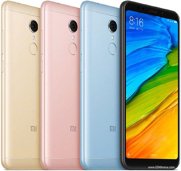 REFURBISHED XIAOMI REDMI 5PLUS 64GB GOLD/BLACK DISPLAY 6.0 INCHES REAR CAMERA 12MP BATTERY CAPACITY 4000MAH WITH  WARRANTY