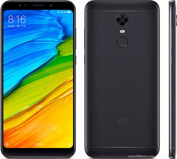 REFURBISHED XIAOMI REDMI 5PLUS 64GB GOLD/BLACK DISPLAY 6.0 INCHES REAR CAMERA 12MP BATTERY CAPACITY 4000MAH WITH  WARRANTY