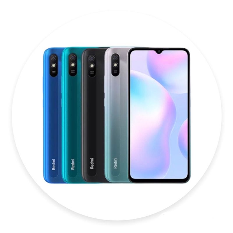 REFURBISHED REDMI 9A DISPLAY 6.6 INCHES 6GB RAM 128GB ROM 5000MAH BLACK 13MP BACK CAMERA WITH ACCESSORIES