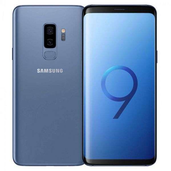 REFURBISHED SAMSUNG GALAXY S9+ Display 6.20-inch 64GB ROM and 6GB RAM Rear Camera 12MP 99% CLEAN WITH CHARGER LILAC PURPLE