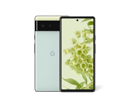 REFURBISHED CLEAN 99% GOOGLE PIXEL 6 128GB  SIM/E-SIM 6.4 INCHES 8GB RAM 128GB ROM DUAL REAR CAMERA 50MP + 12MP FRONT CAMERA 8MP BATTERY CAPACITY 4614 Mah