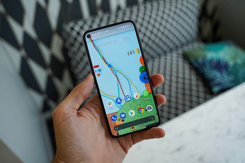 REFURBISHED GOOGLE PIXEL 5A 5G 128GB DUAL E-SIM DISPLAY 6.4 INCHES 6GB RAM 128GB ROM DUAL CAMERA 12.2MP + 16MP