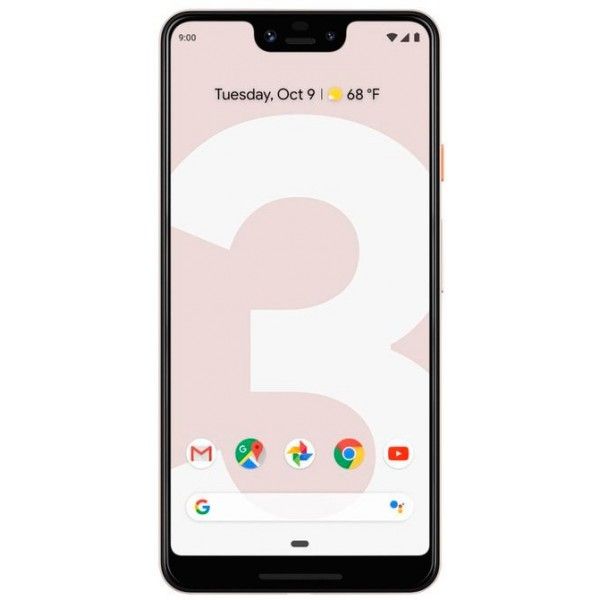 REFURBISHED GOOGLE PIXEL 3XL 4GB RAM 128GB WHITE 6.3 INCHES DUAL FRONT CAMERA 8MP + 8MP 99% SUPER  CLEAN