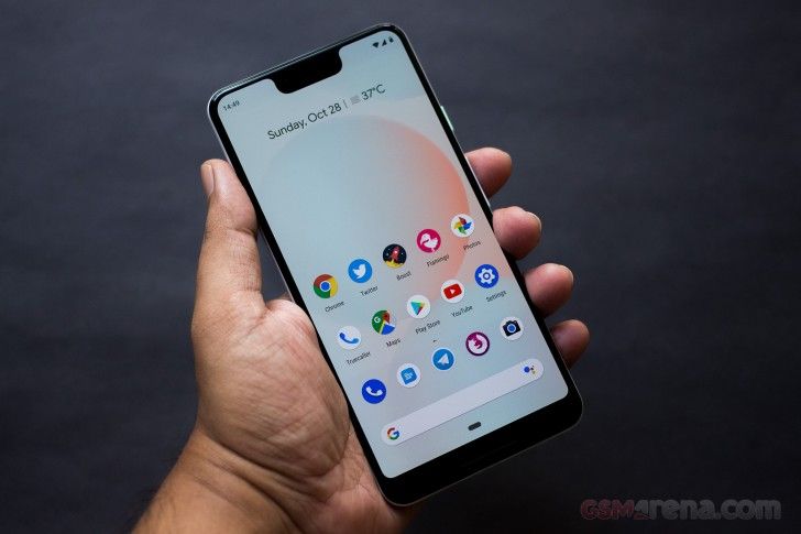 REFURBISHED GOOGLE PIXEL 3XL 4GB RAM 128GB WHITE 6.3 INCHES DUAL FRONT CAMERA 8MP + 8MP 99% SUPER  CLEAN