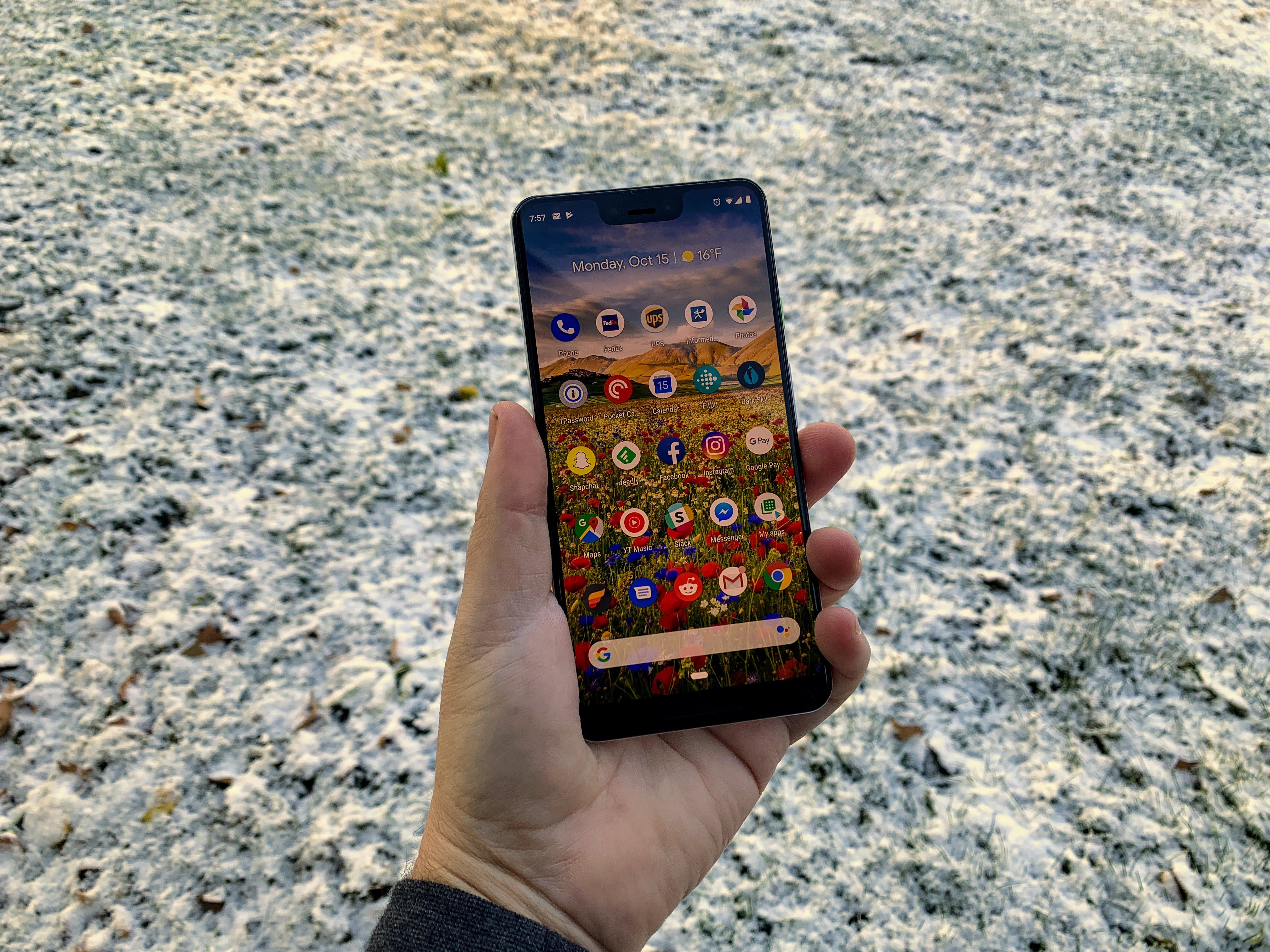 REFURBISHED GOOGLE PIXEL 3XL 4GB RAM 128GB WHITE 6.3 INCHES DUAL FRONT CAMERA 8MP + 8MP 99% SUPER  CLEAN